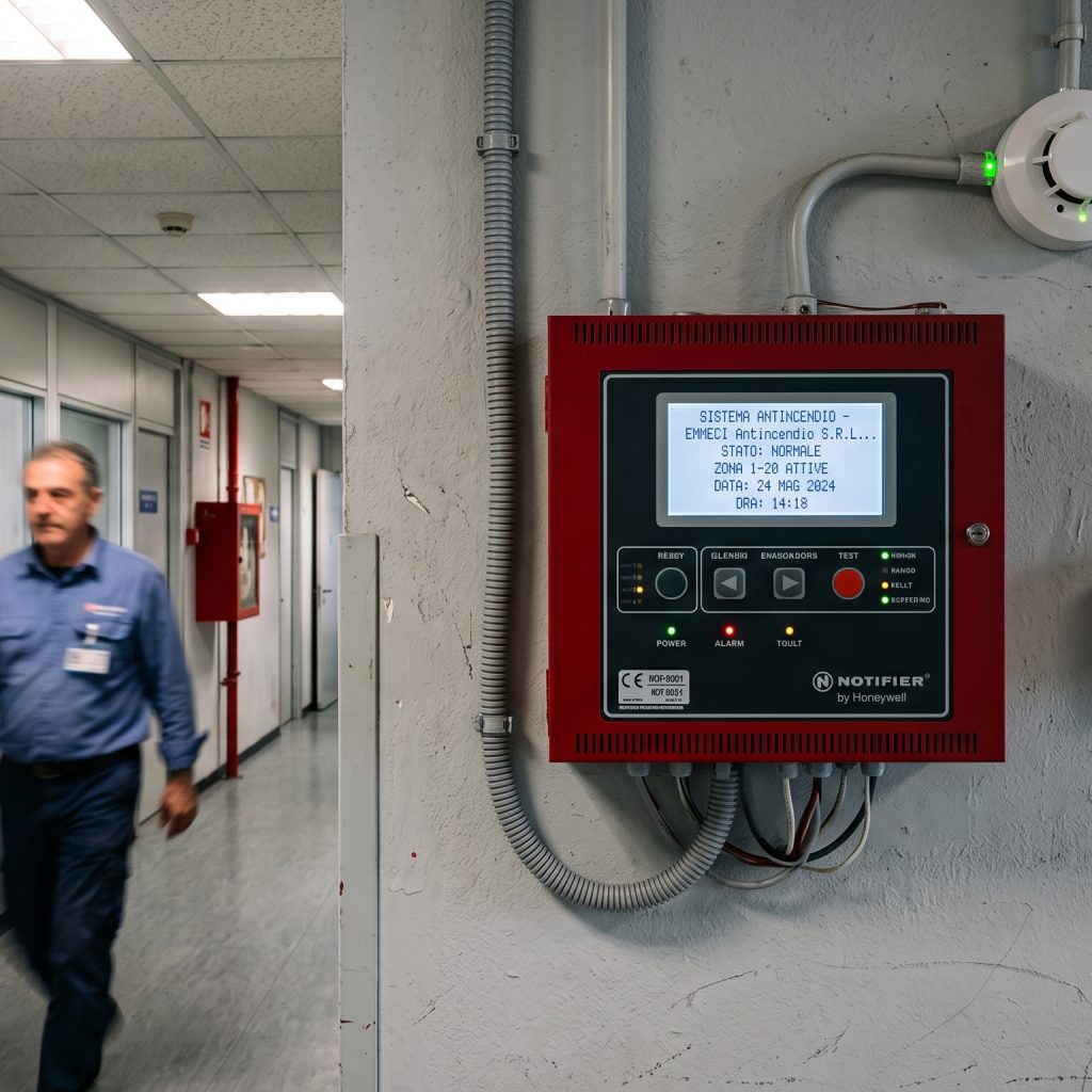 Ogni quanto va controllato un impianto di rilevazione incendi (e cosa succede se non lo fai)